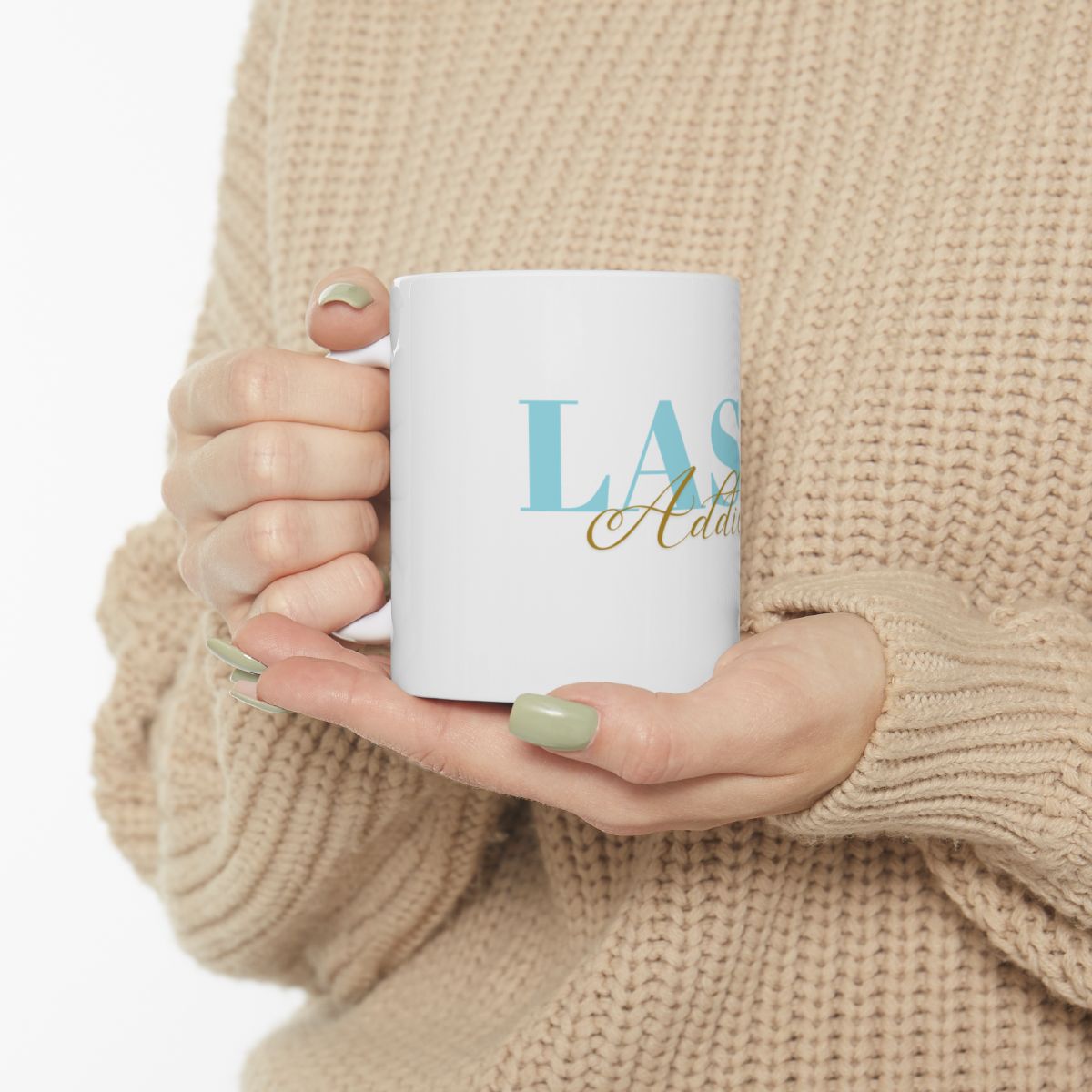 Lash Addict Ceramic Mug 11oz - Image 2