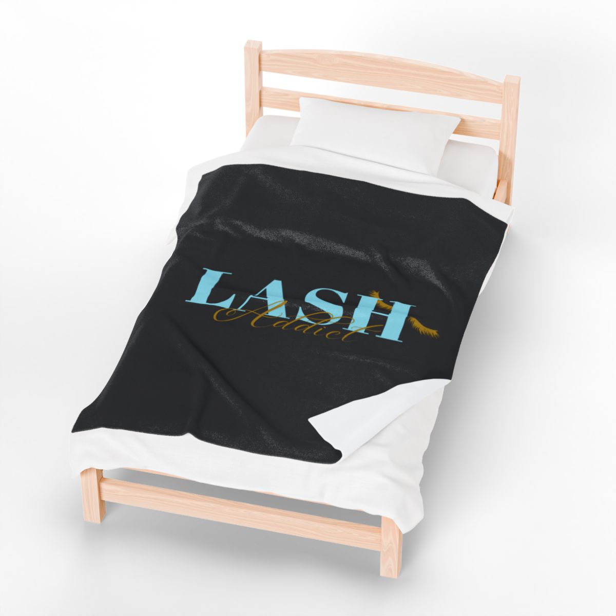 Lash Addict throw Blanket - Image 4